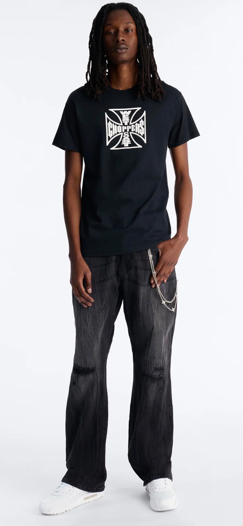 WCC Classic Puff Print Tee Black