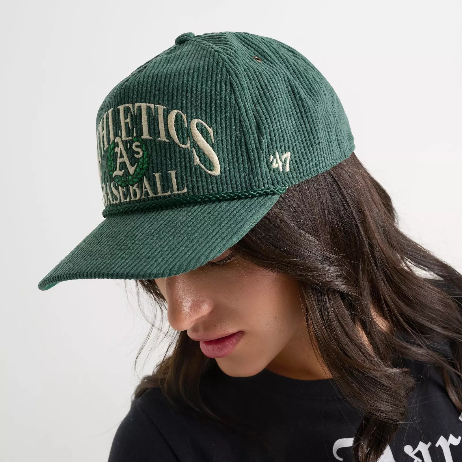 47 Athletics MLB Pitchout Rope HITCH Snapback Hat