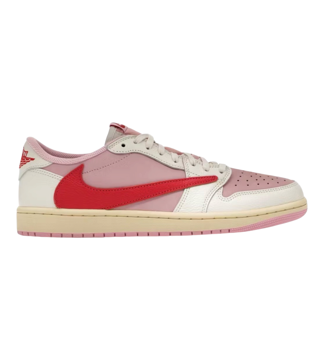 Jordan 1 Retro Low Travis Scott Sail Tropical Pink
