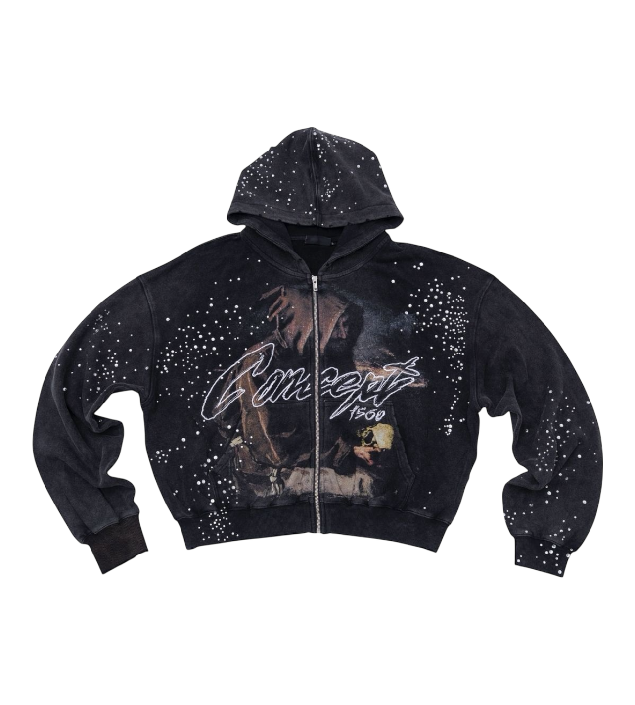 Concept Cloak Hoodie Black