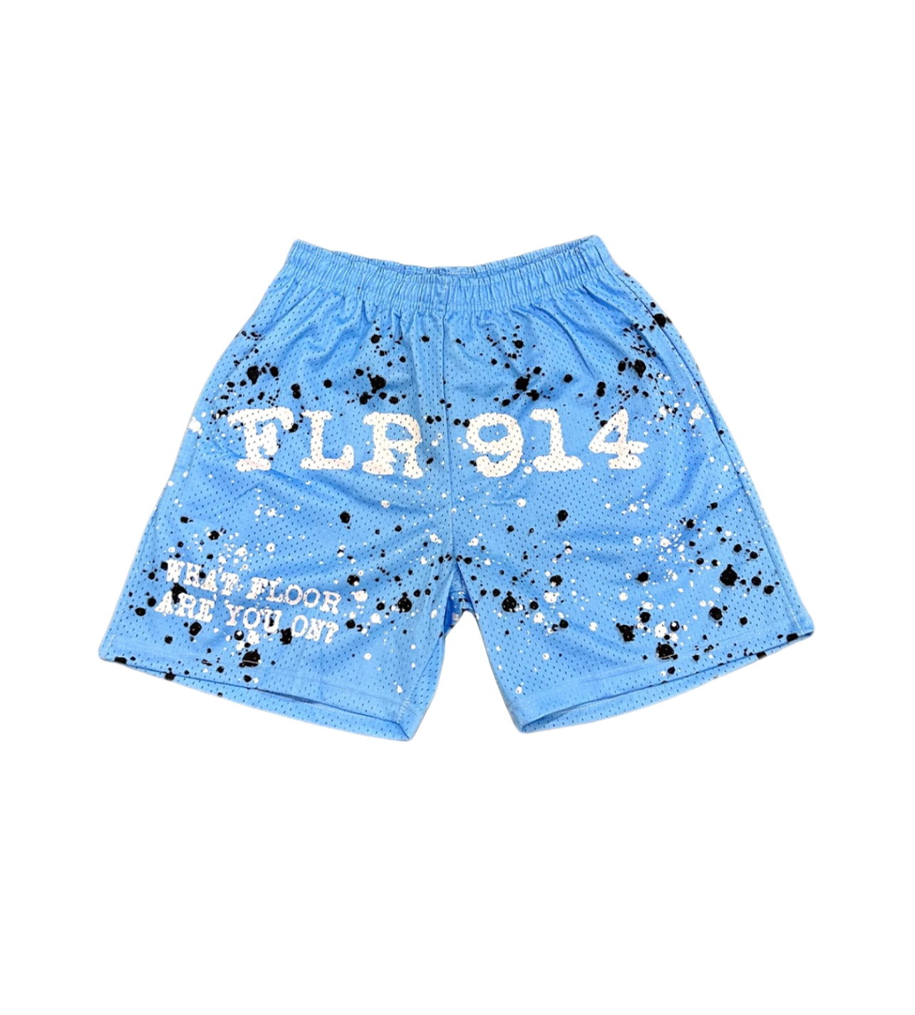 Floor 914 Mesh Shorts Light Blue