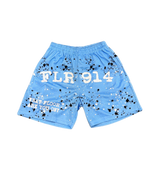 Floor 914 Mesh Shorts Light Blue