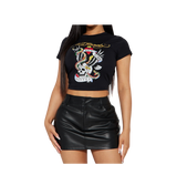 Ed Hardy Black Skull Tee NY