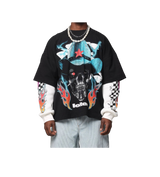 Loiter Cowboy Skull L/S Tee