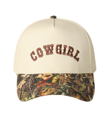 Cowgirl Camo Hat Brown