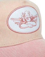 Boys Lie Pink Corduroy Trucker Hat