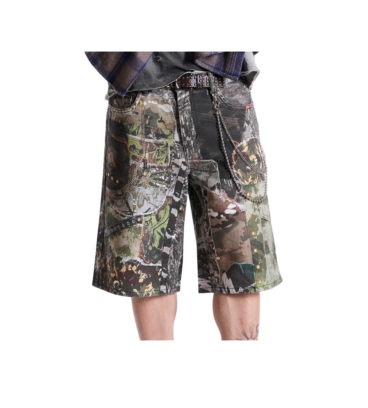 Waimea Camo Chain Jean Short