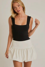 Le Lis Bow Top Black