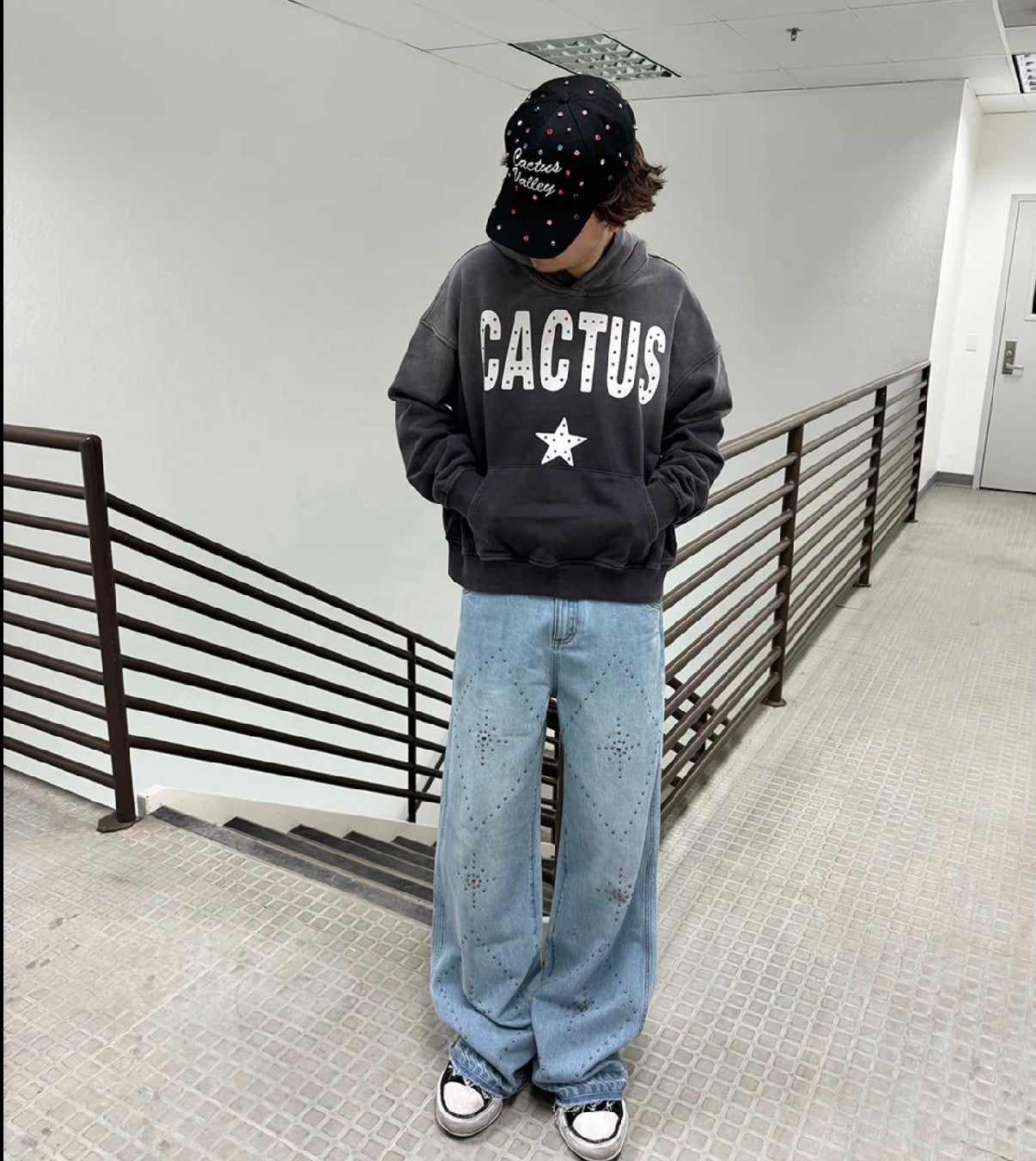 Cactus Valley Gemini Hoodie Grey