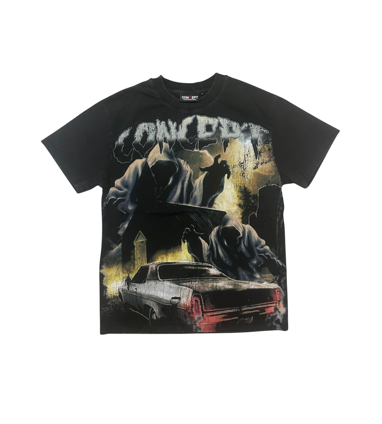 Concept Car Wash Tee Black