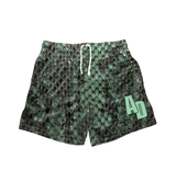 Awoken Dreams Snakeskin Short Green