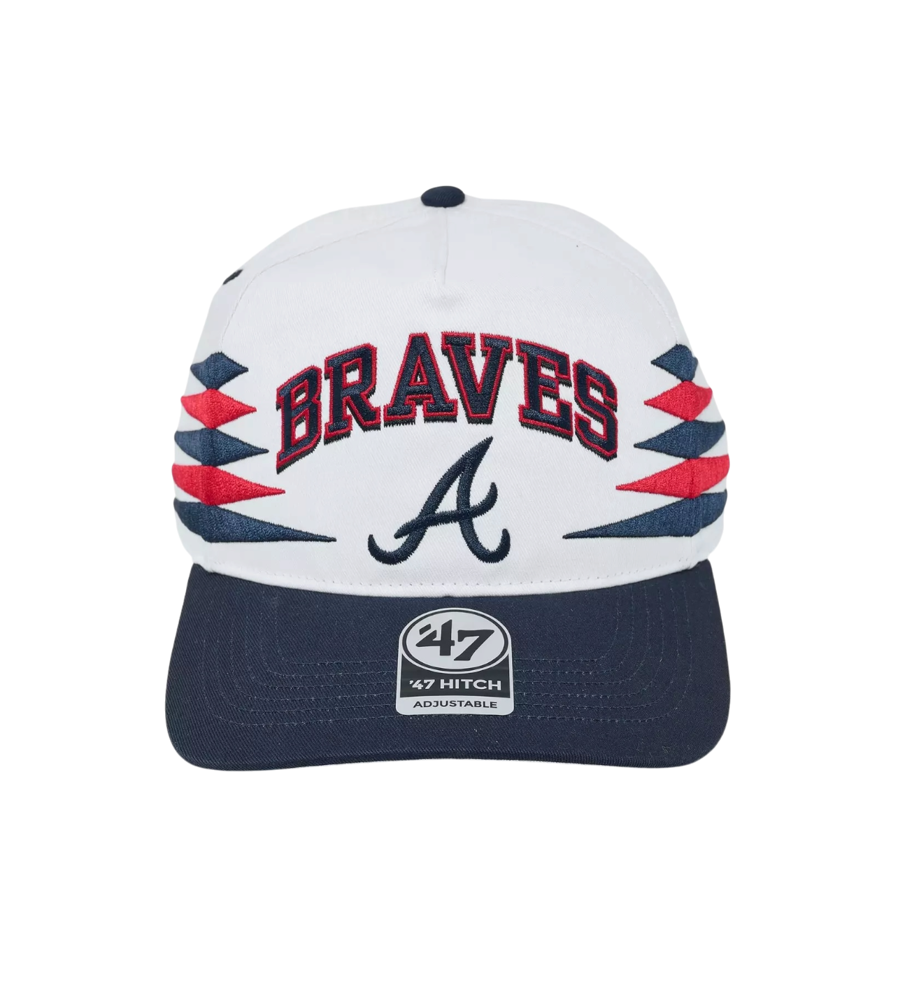 47 Atlanta Braves MLB Diamond Cut HITCH Snapback Hat