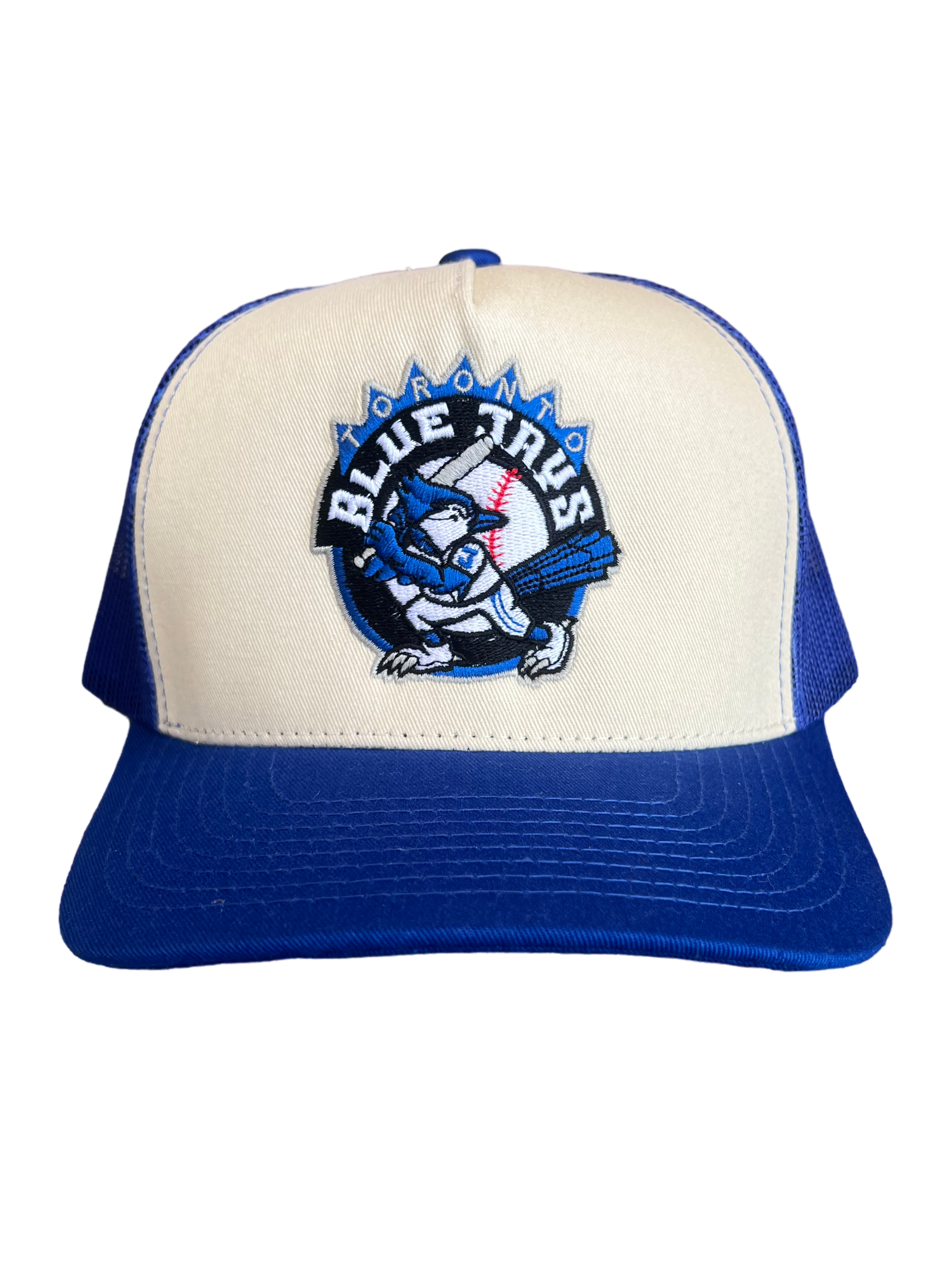 Jays Blue/Cream Mascot Logo Hat