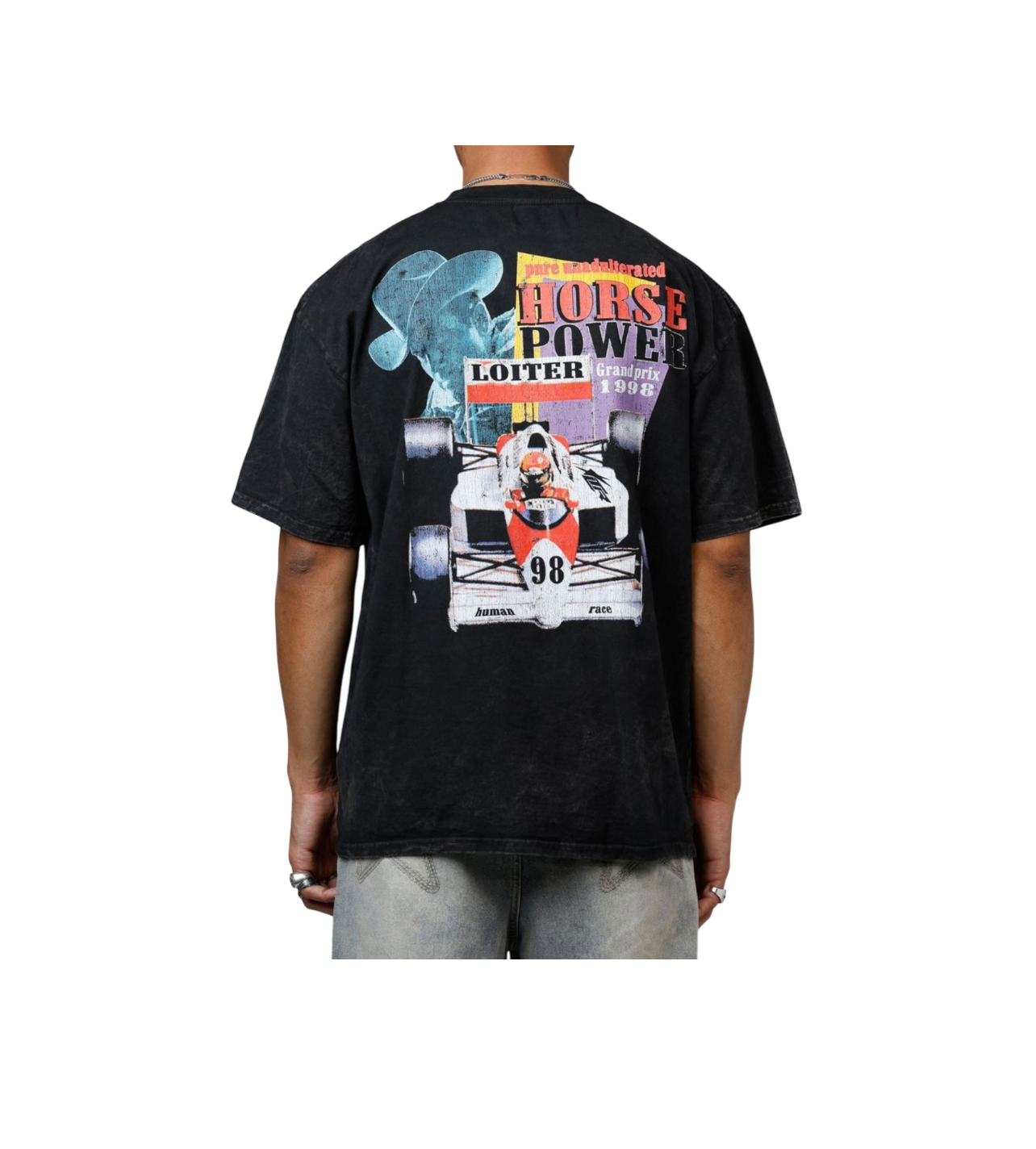 Loiter F-1 Black Tee