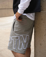 EPTM Logo Shorts Grey