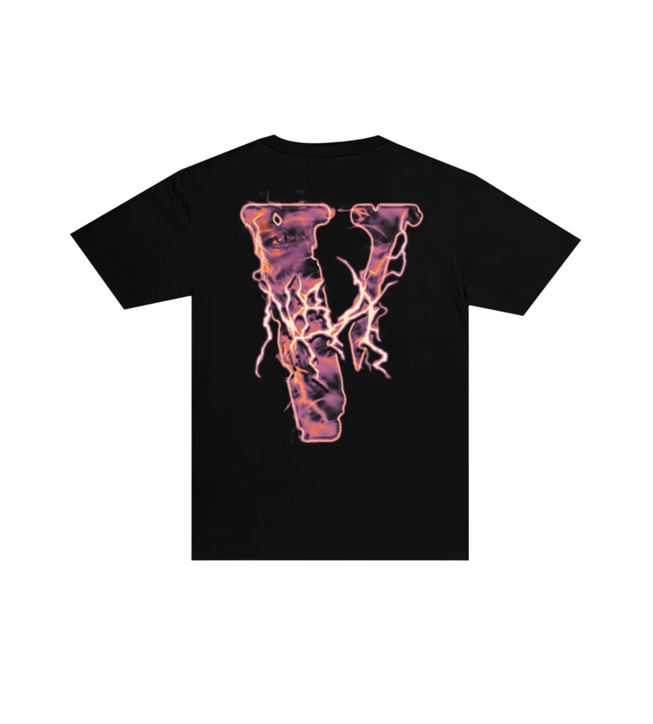 Vlone X Youngboy Lightning Tee Black