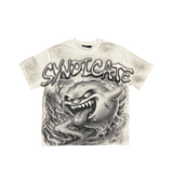 Syndicate Airbrush Tee Ghost White