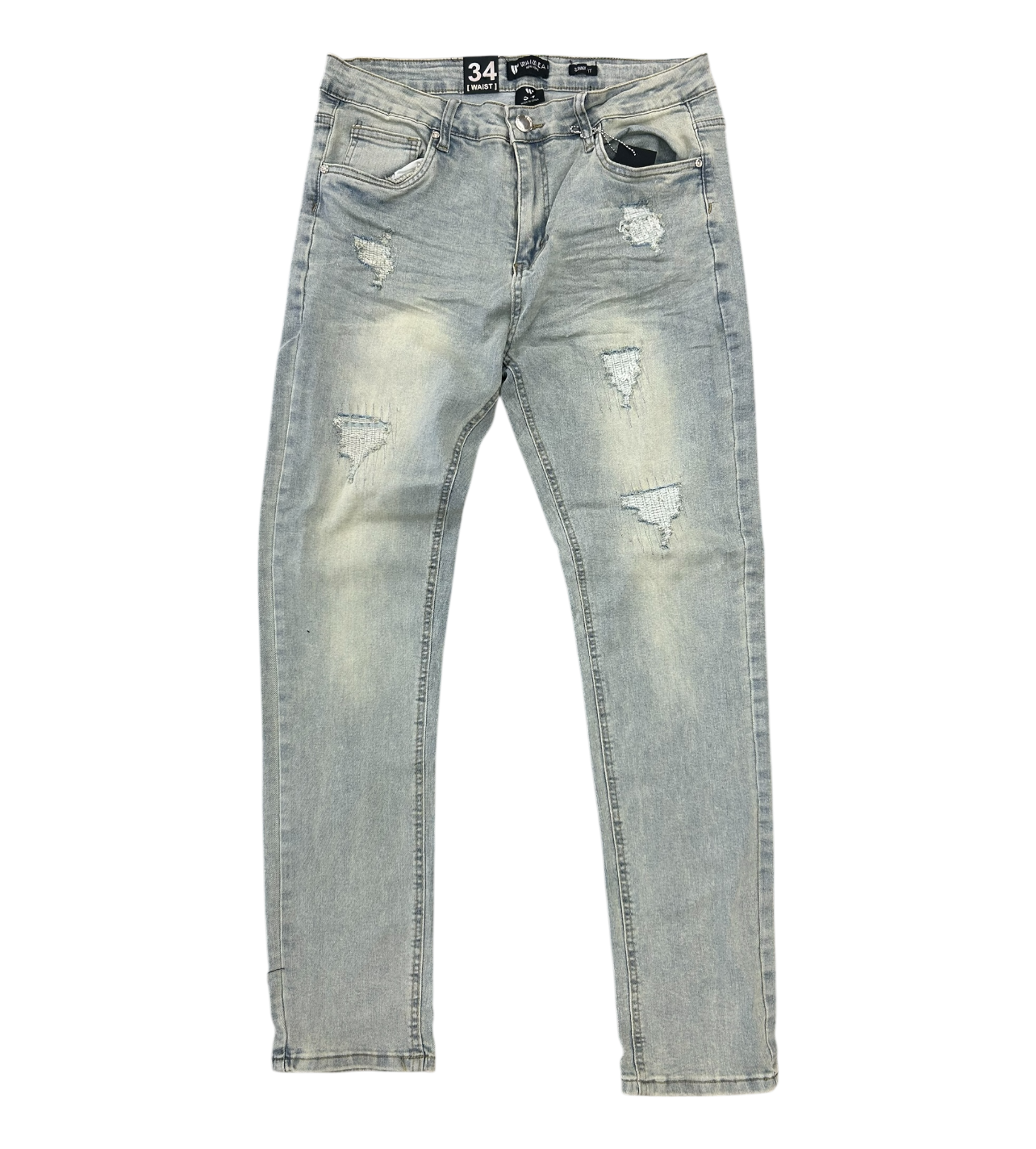 Waimea Blue Light Wash Skinny Denim