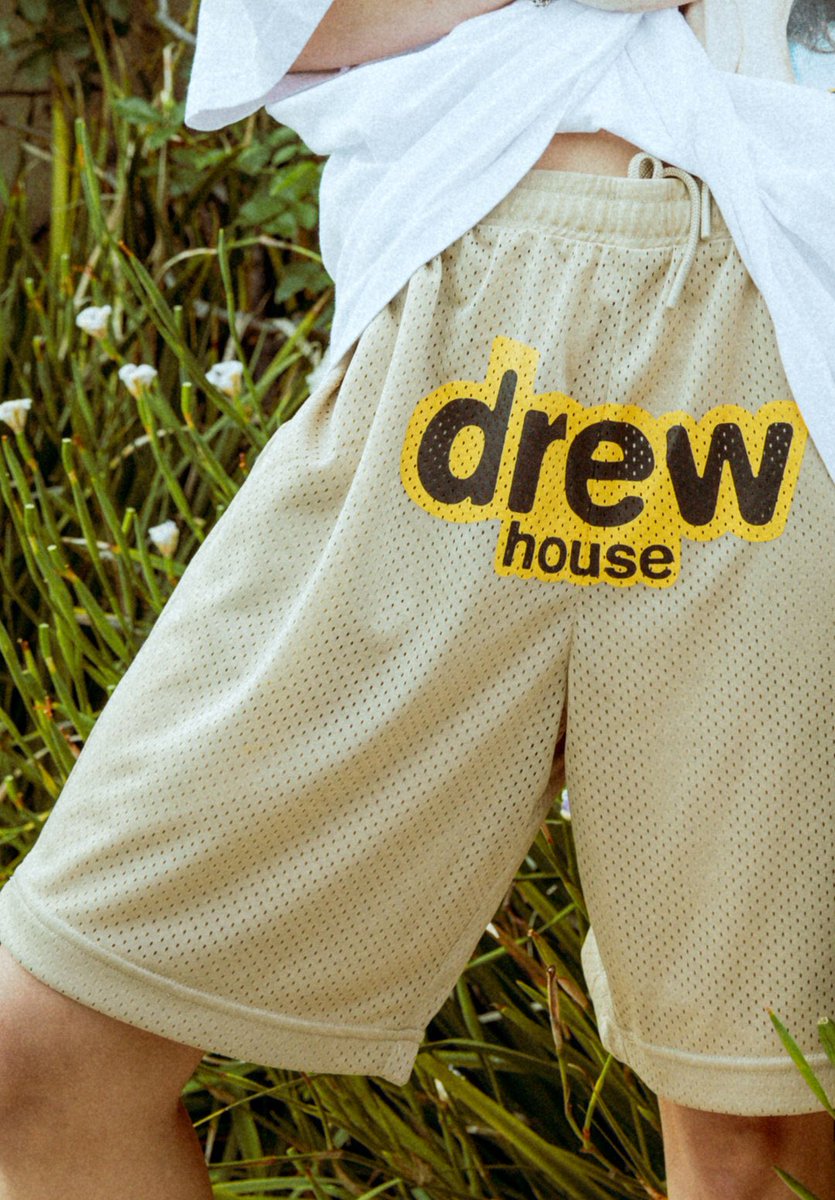 Drew House Mesh Shorts Tan