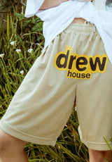 Drew House Mesh Shorts Tan