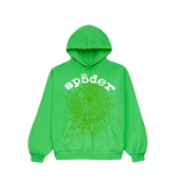 Sp5der Neon Green Hoodie (Lightly Pre-Owned)