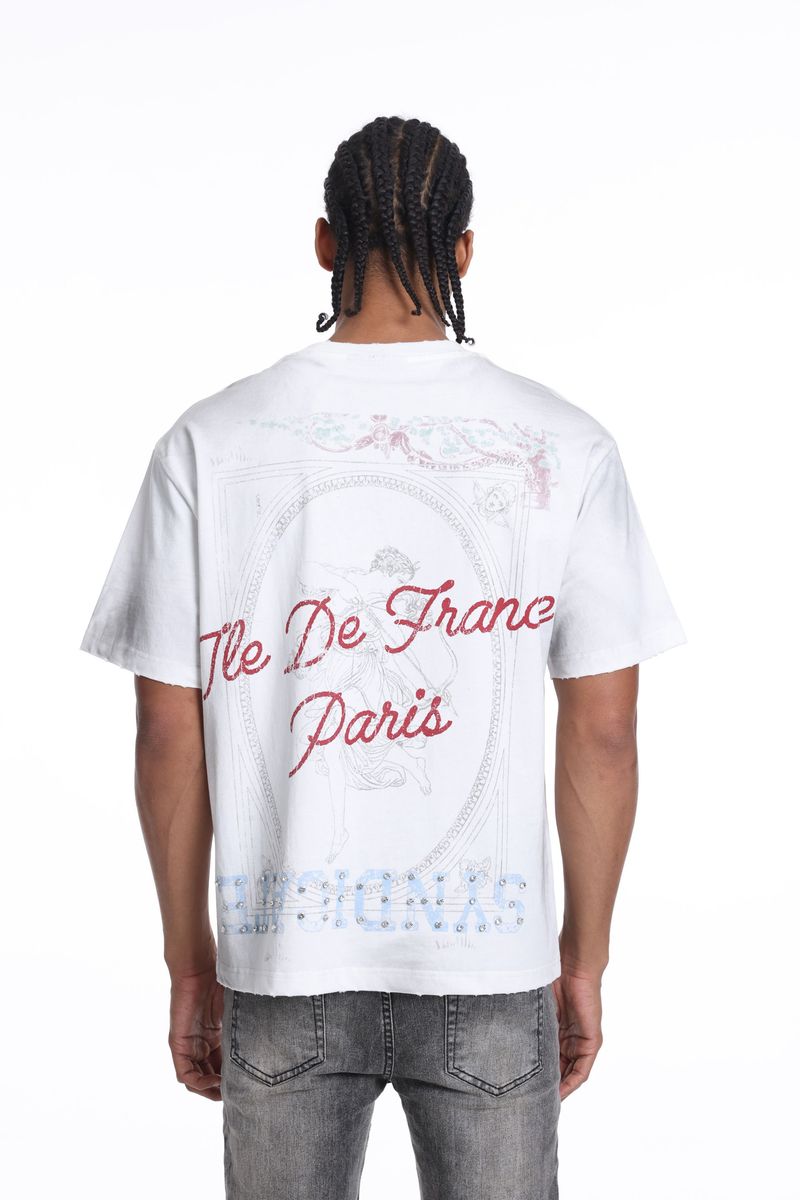 Syndicate Capital P Tee White