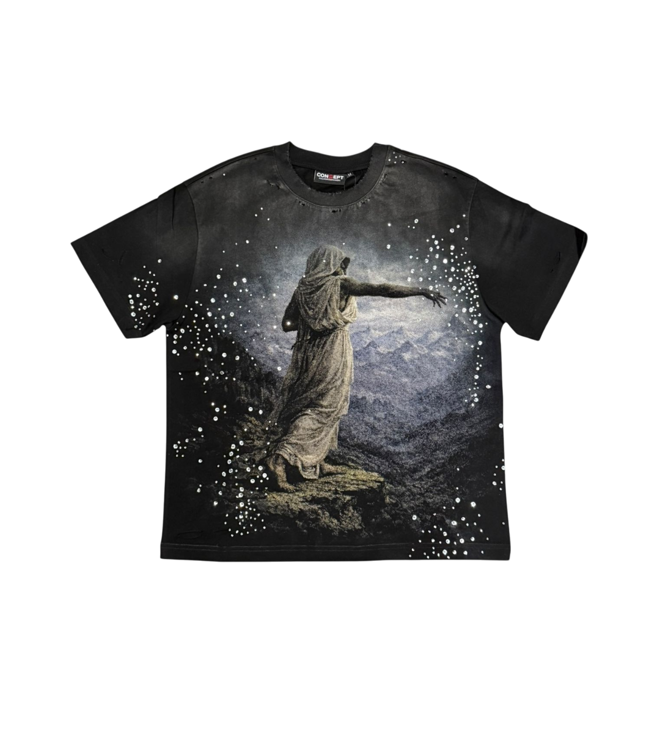 Concept “Seek” Tee Black