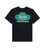 Rhude Monaco 2022 Black Tee