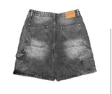 Floor 914 Uniform Jean Shorts Black