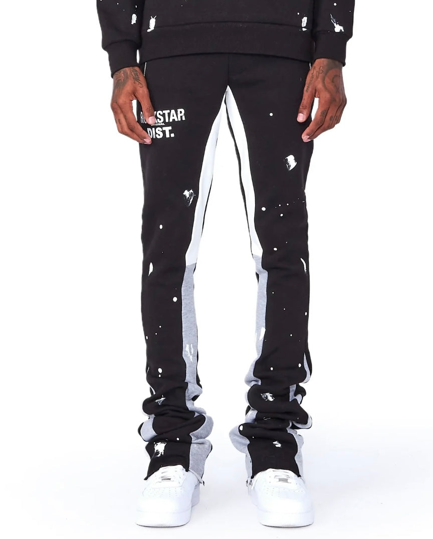 Rockstar Dept Black Logo Sweats