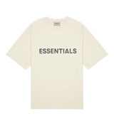 Essentials Cream Logo Tee