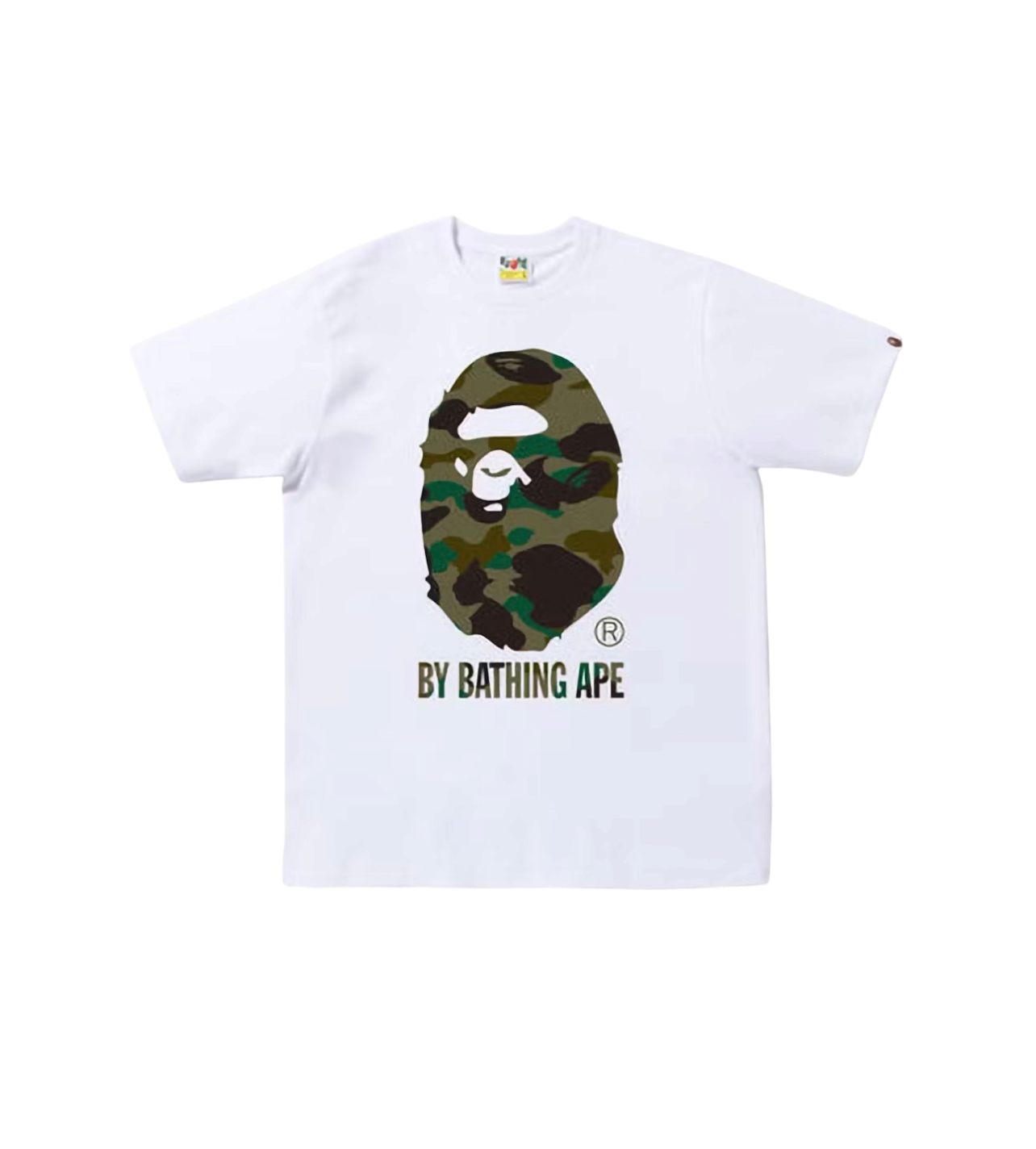 Bape ABC Camo White/Camo Tee