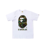 Bape ABC Camo White/Camo Tee