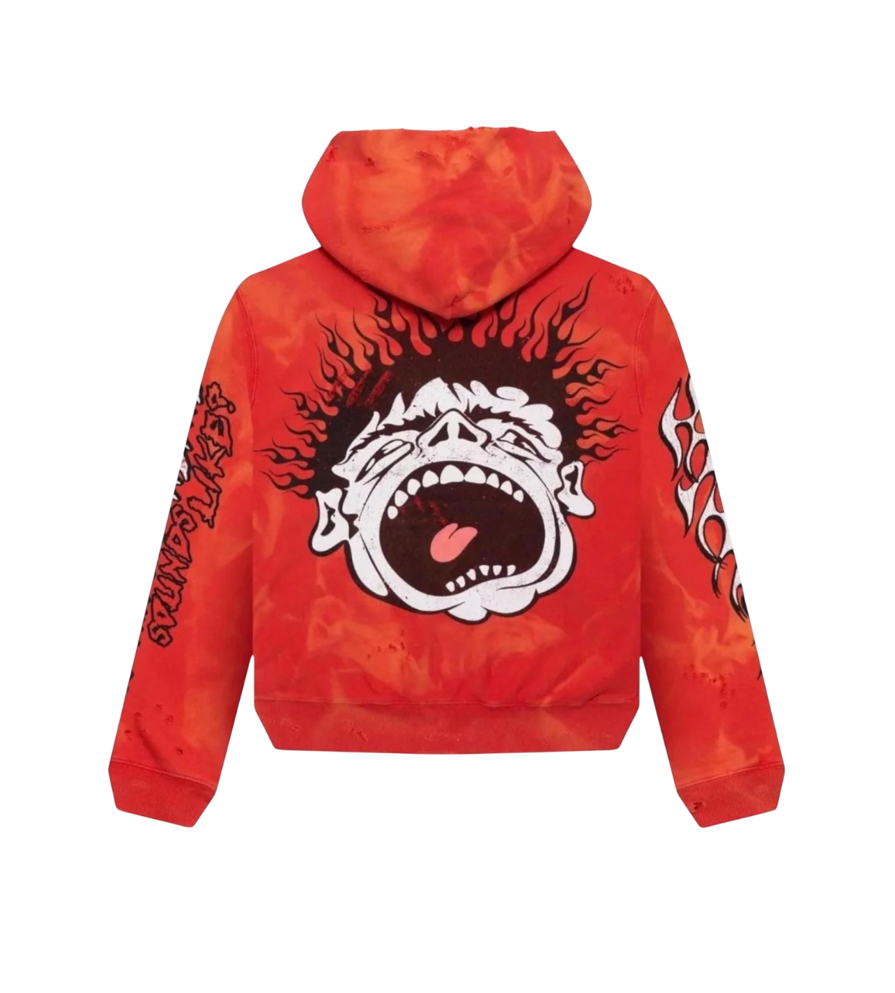 Hellstar Records Hoodie Lava Red
