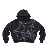 Syndicate “Web” Zip Up Black