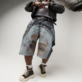 DUAA Mirror Denim Shorts