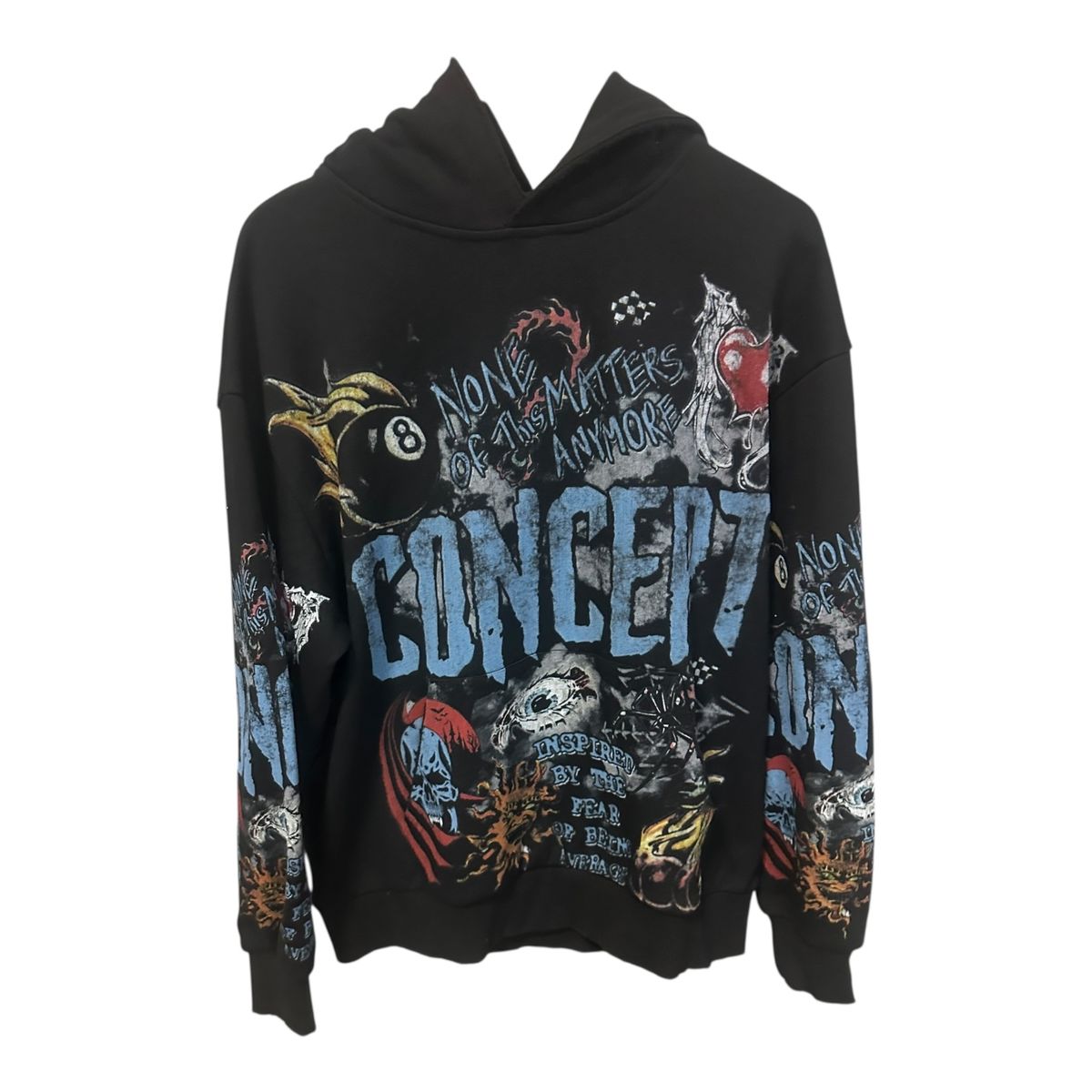 Concept “Graffiti” Hoodie Black