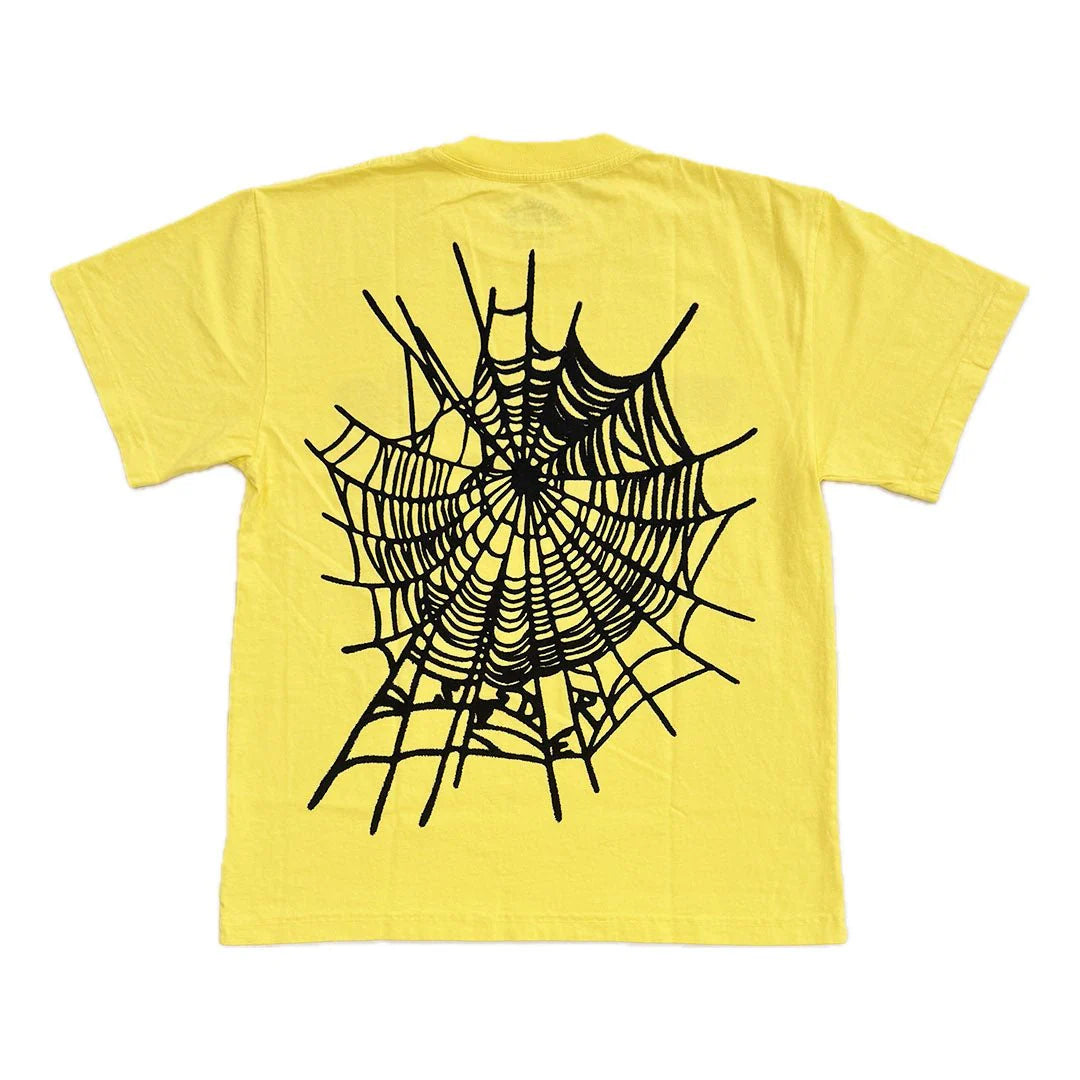 Sp5der Web Tee Yellow/Black
