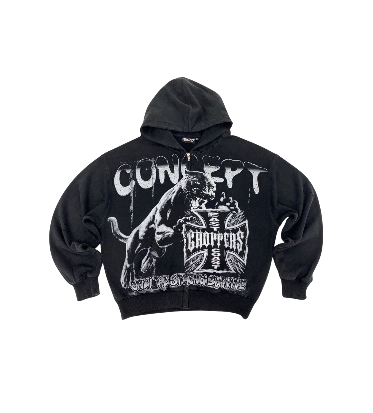Concept Survival Hoodie Black