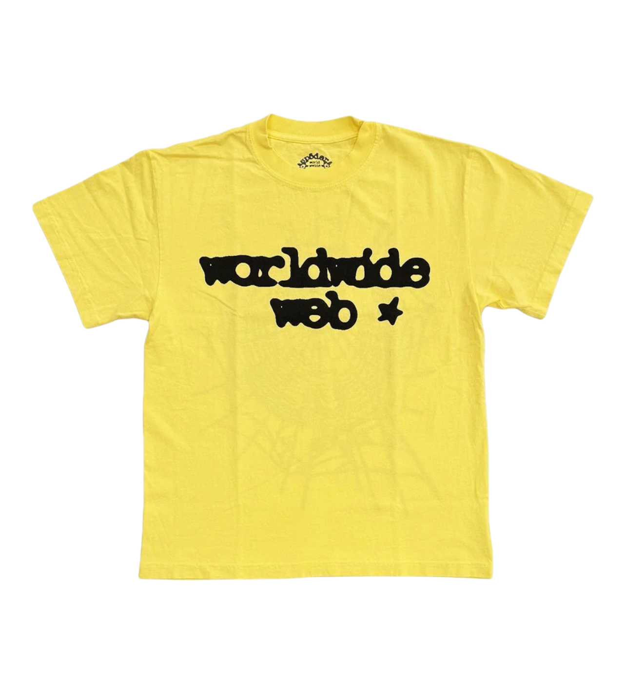 Sp5der Web Tee Yellow/Black
