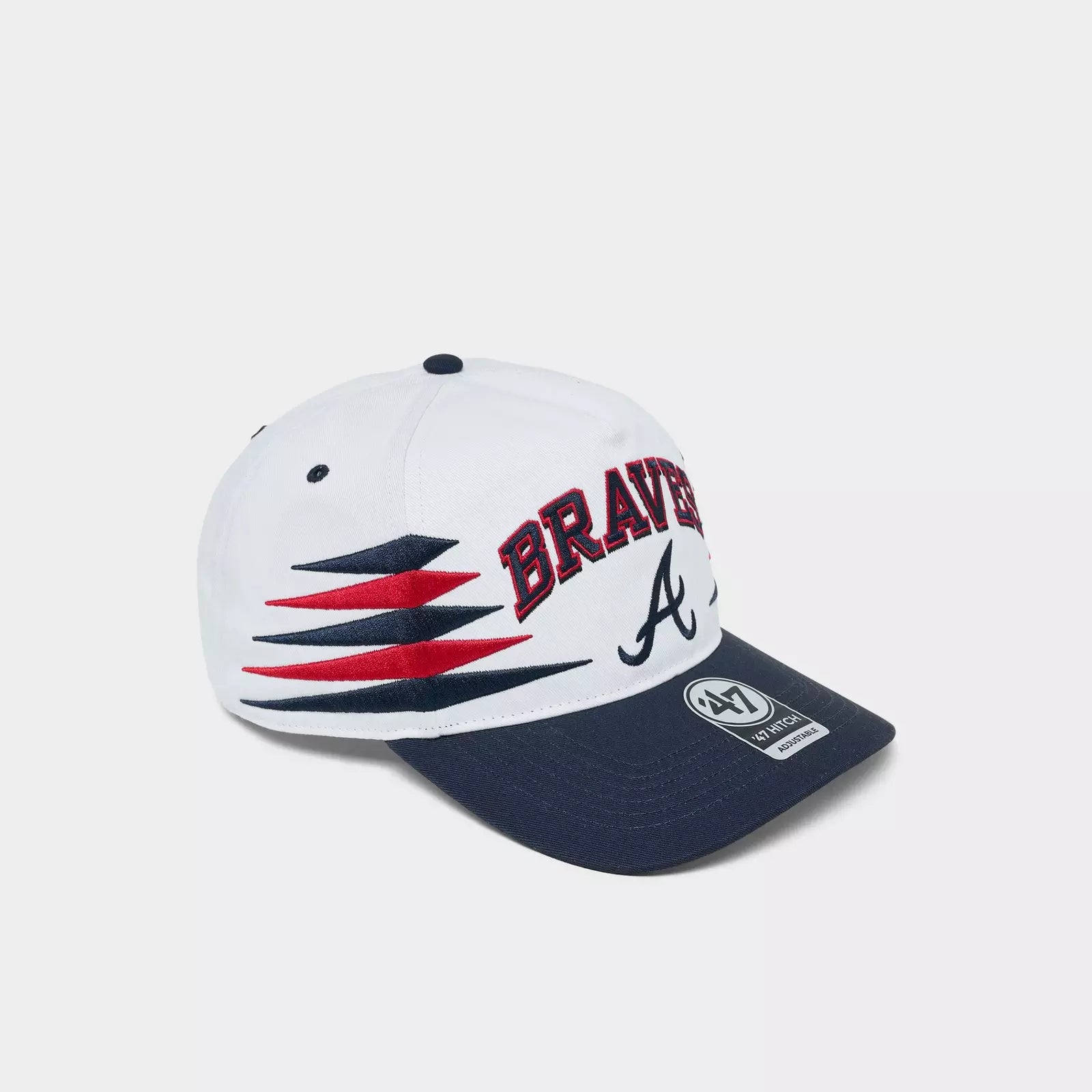 47 Atlanta Braves MLB Diamond Cut HITCH Snapback Hat