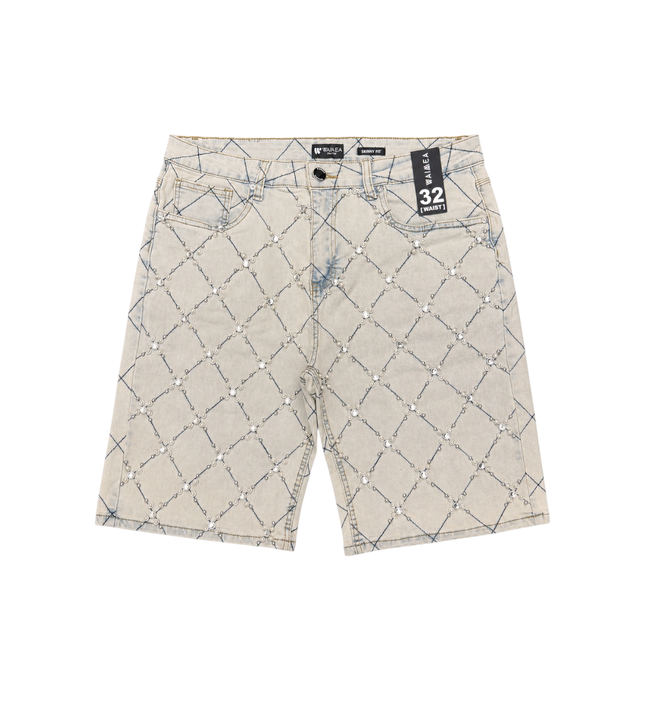 Waimea Pearl Denim Short Light Wash