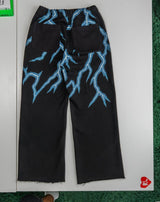 Red Letters Race To Jesus Black Sweatpants