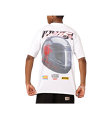 Loiter Big Hit F-1 Helmet Tee White