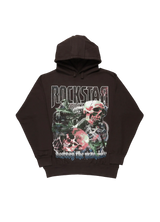 Rockstar Black Skulls Hoodie