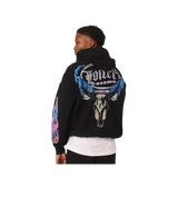 Loiter Purple Flame Hoodie