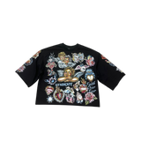 Syndicate Faith Cropped Tee Black