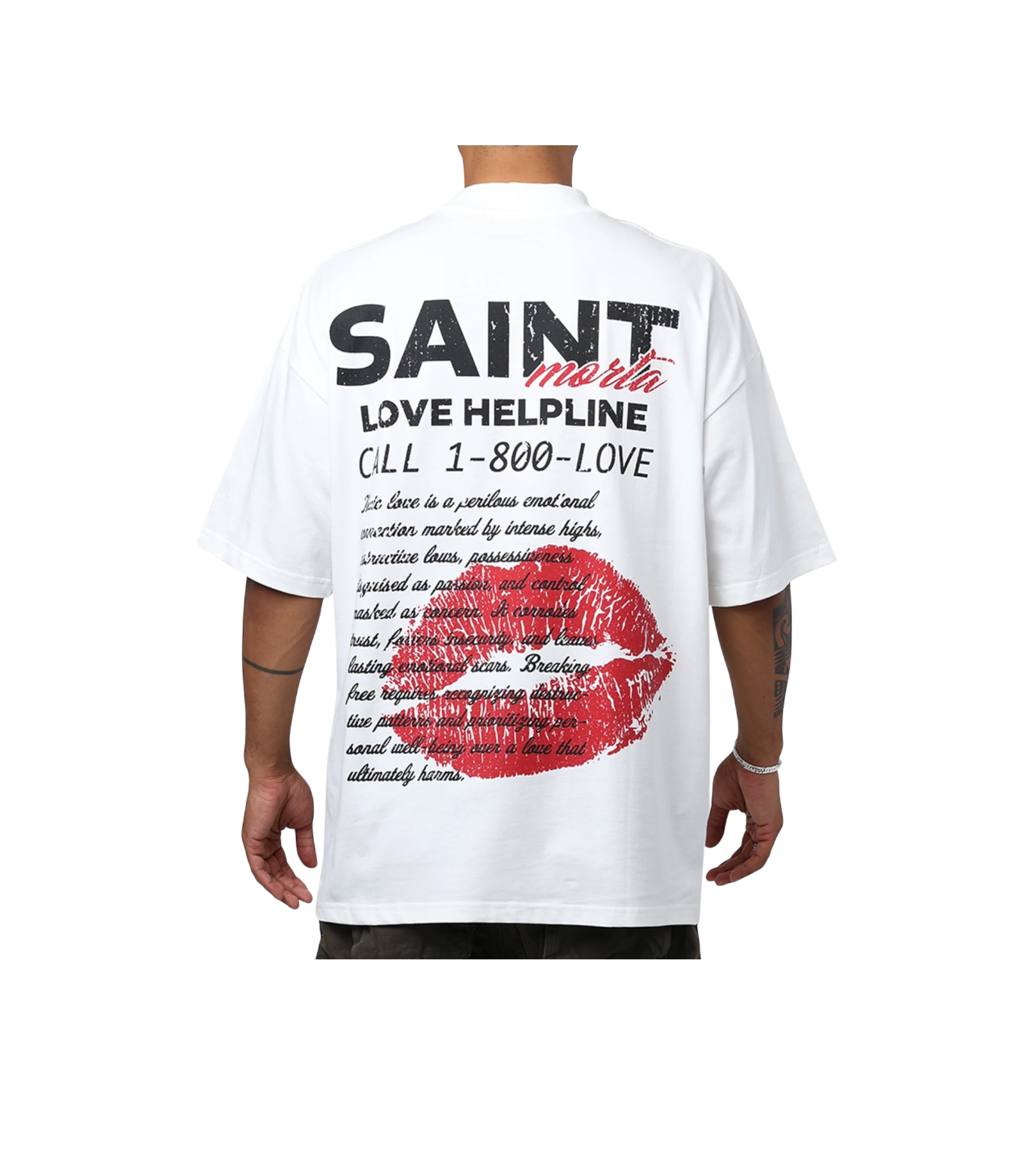 Saint Lipstick Tee