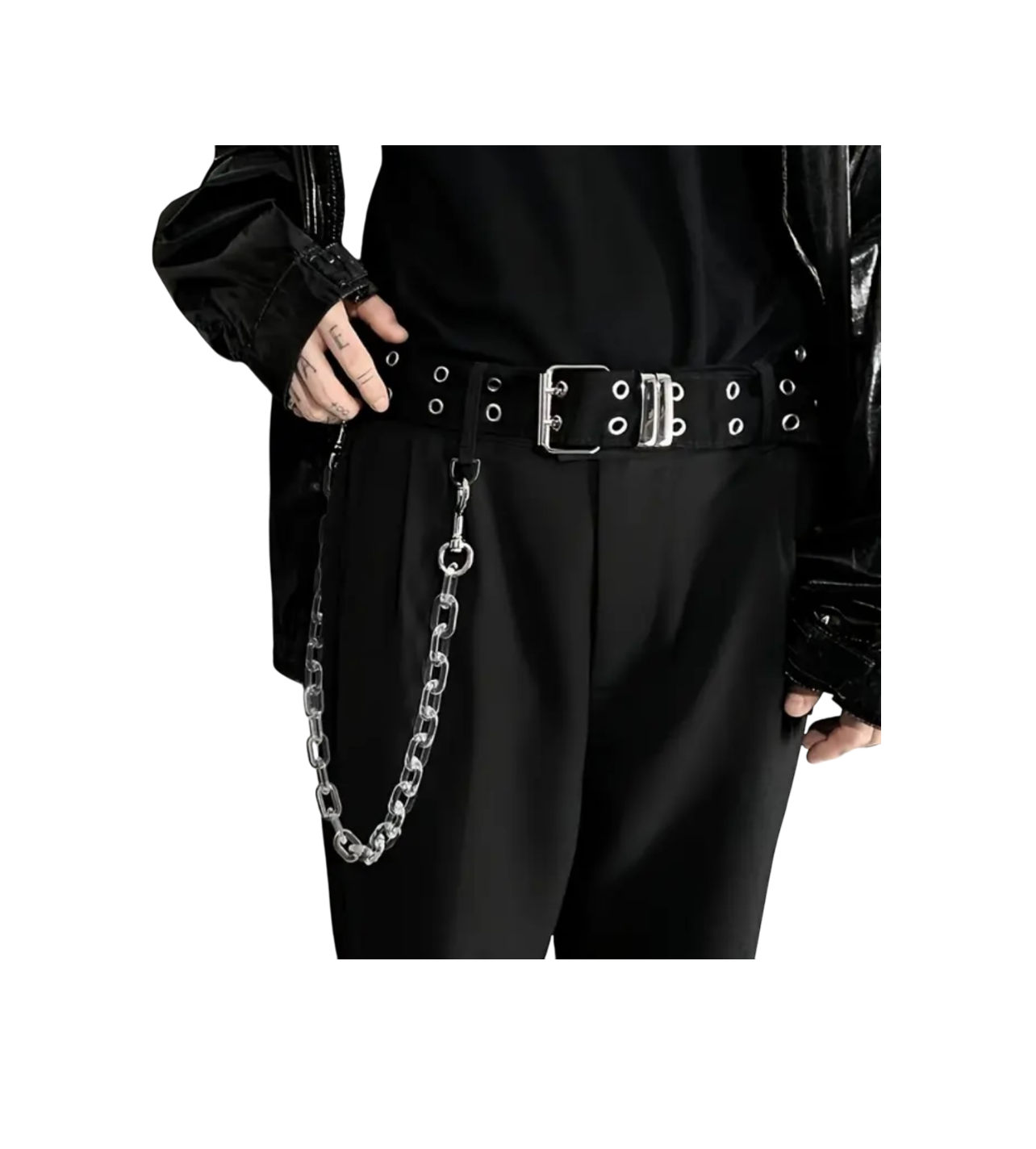 Jumbo Link Wallet Chain Clear