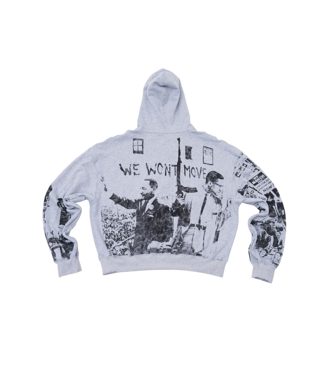 Concept Revolt Zip Up Grey